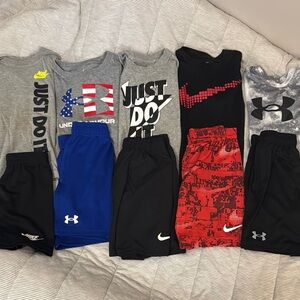 Under Armour and Nike Boys Sets